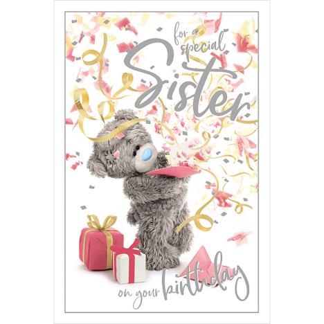 3D Holographic Special Sister Me to You Bear Birthday Card £3.39